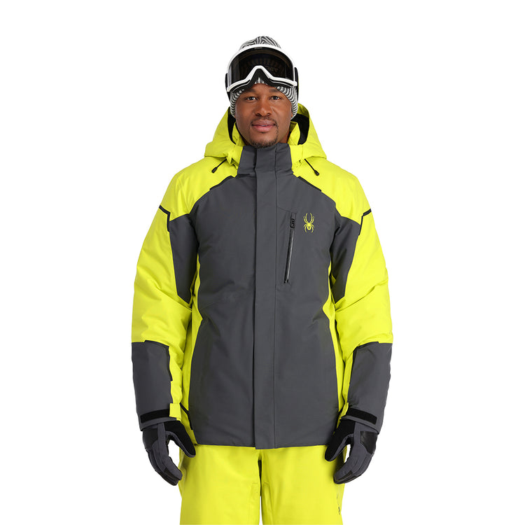 Copper Insulated Ski Jacket - Black - Mens | Spyder