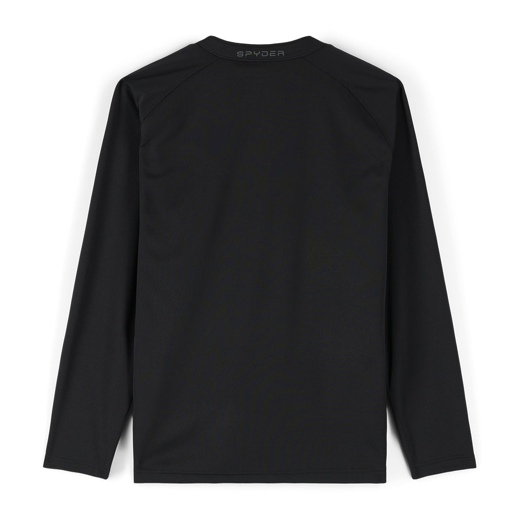 Tuner Half Zip T-Neck - Black - Mens | Spyder