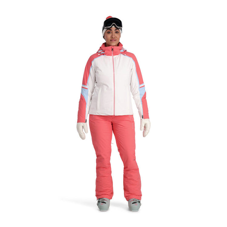 Poise Insulated Ski Jacket - White - Womens | Spyder