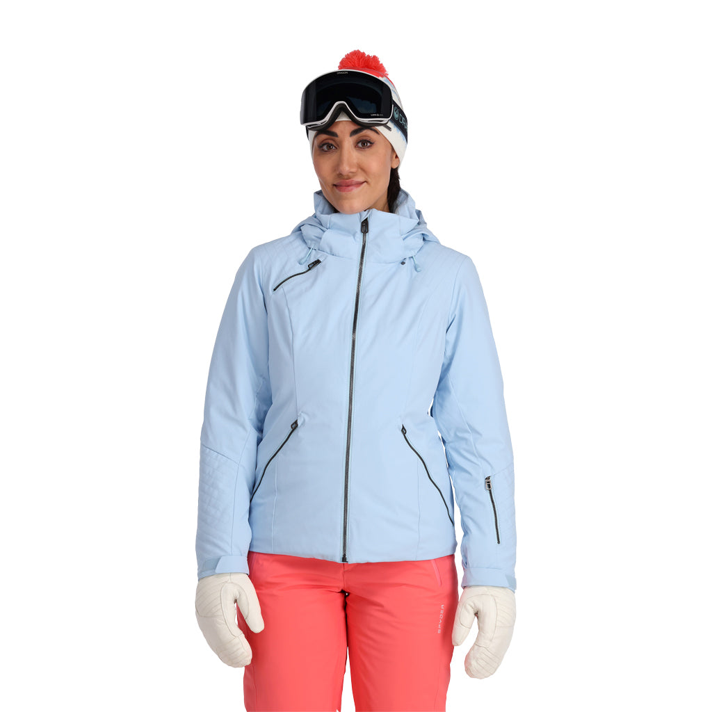 Schatzi Insulated Ski Jacket - Frost (Blue) - Womens | Spyder