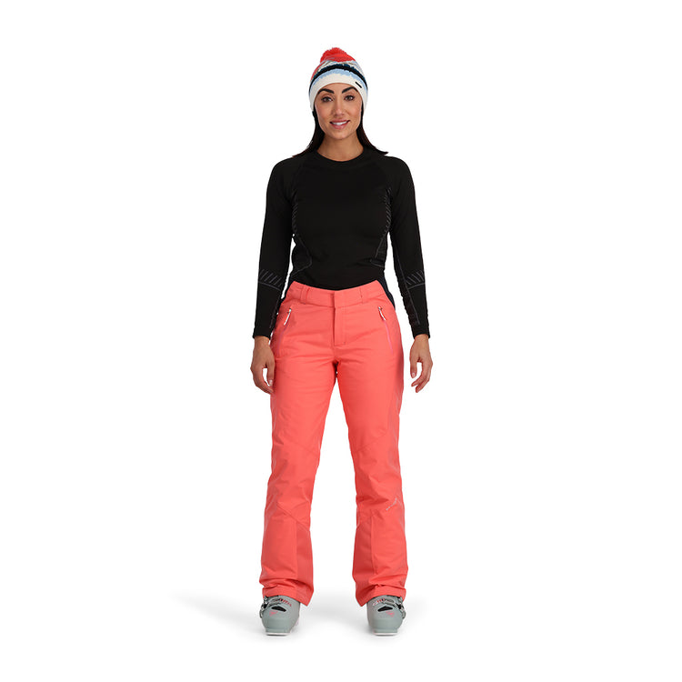 Spyder Winner Ski Snow Pants Gore-Tex Insulated 20K/20K Sizzle Orange  Women’s 8