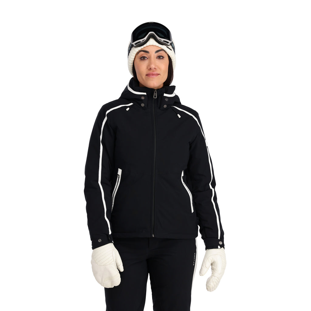 Optimist Insulated Ski Jacket - Black - Womens | Spyder