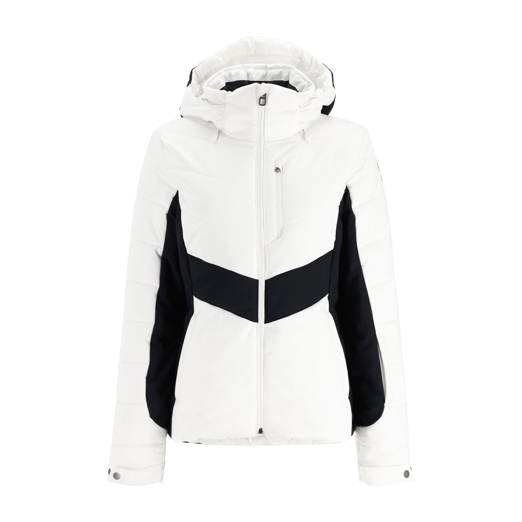 Haven Insulated Ski Jacket - White Black (White) - Womens | Spyder