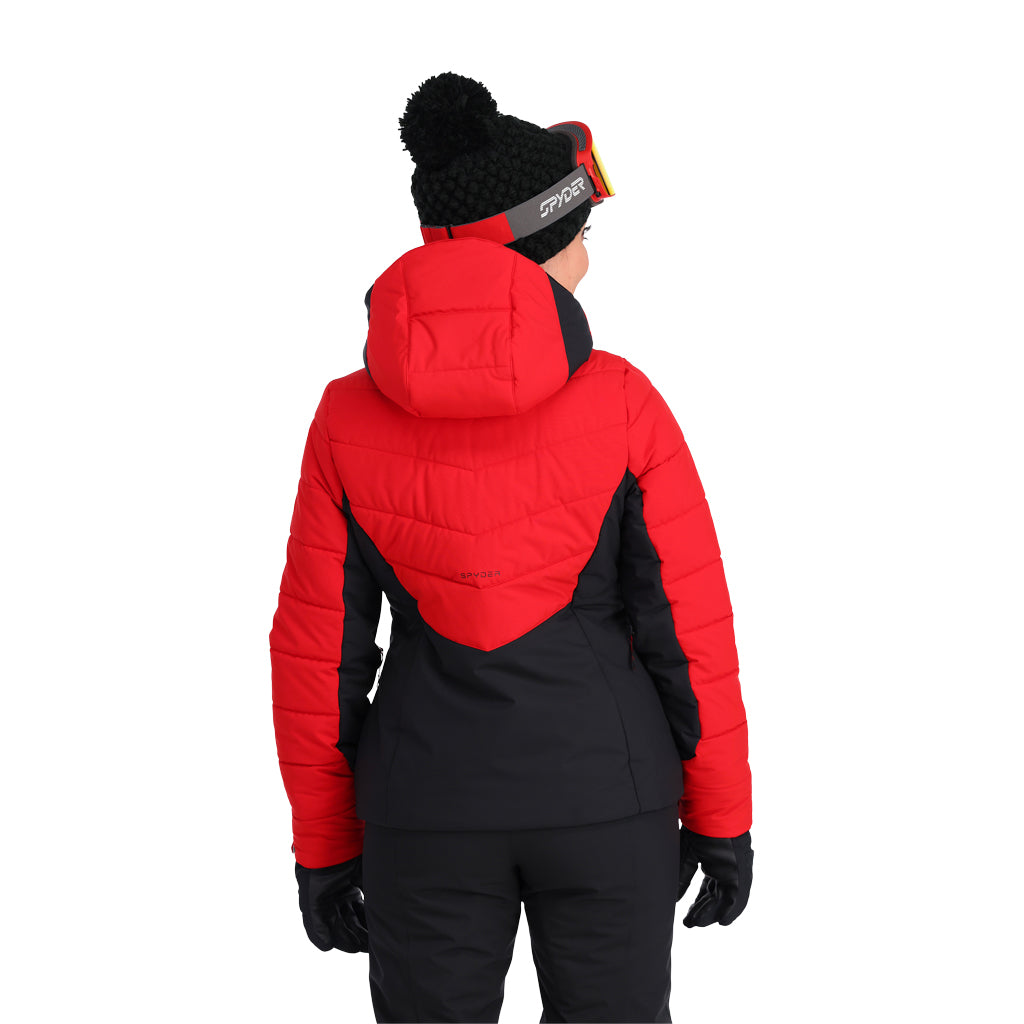 Spyder Primaloft XTL 20/20 shops Women's Red Hooded Ski Snow Board Winter Coat