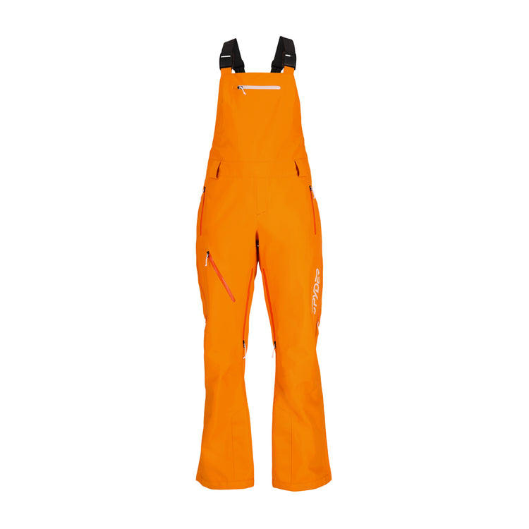 Solitaire Bib Ski Pant - Desert Sun (Orange) - Womens | Spyder