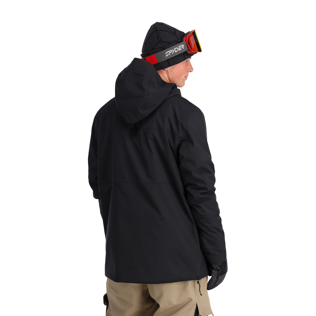 All Out Insulated Ski Anorak Jacket - Black - Mens | Spyder
