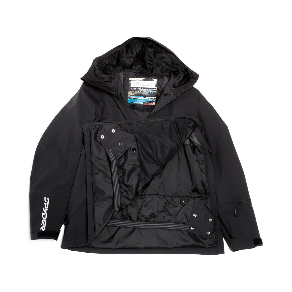 All Out Insulated Ski Anorak Jacket - Black - Womens | Spyder