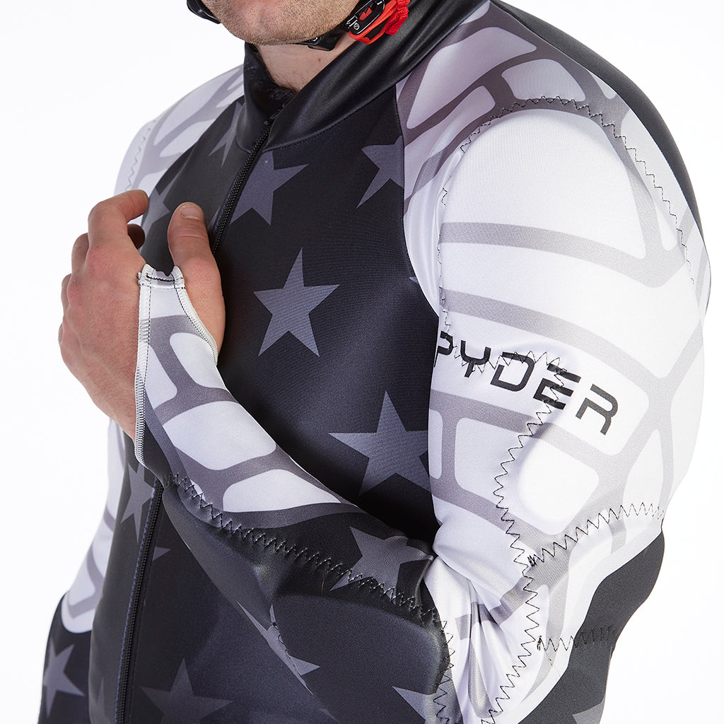 Spyder Women's Nine Ninety GS Race Suit - Black Stripe 