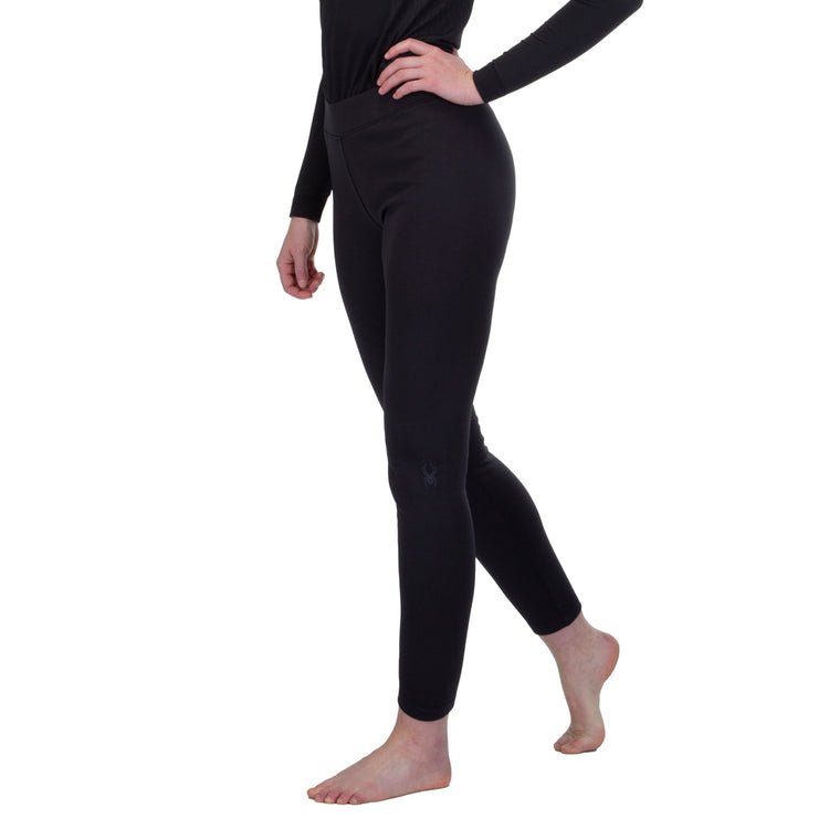 Woman’s Spyder active high waisted black 7/8 length leggings pockets size  large