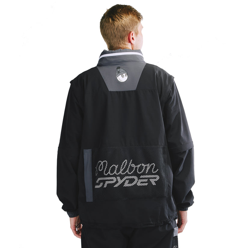 Mens Malbon X Spyder - Black